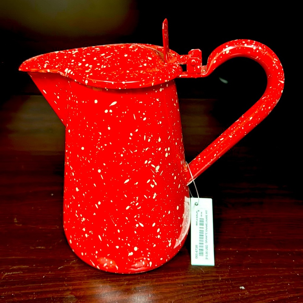 Park Designs Granite Enamel Wear Coffee/Water Pitcher